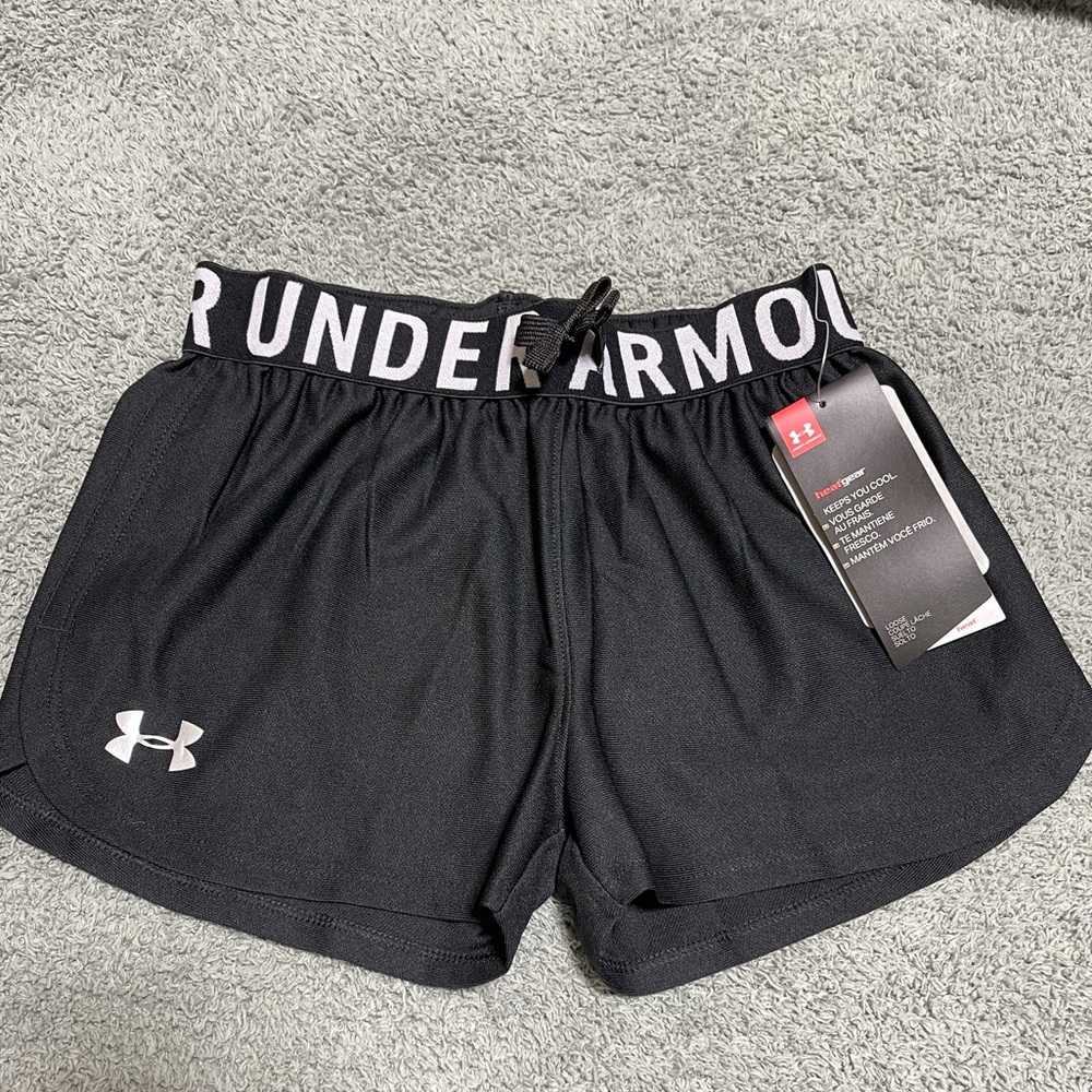 Under Armour Girls' Workout Gym Shorts Size Small